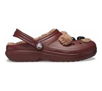 Kids' IAM Brownbear Clogs with Faux Fur Lining Brown