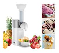 Kids Ice Cream Maker, DIY Soft Serve and Milkshake Machine, Fun for Beach and Kitchen