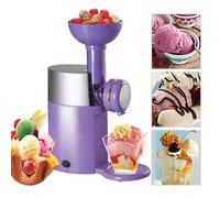 Kids Ice Cream Maker, DIY Soft Serve and Milkshake Machine, Fun for Beach and Kitchen