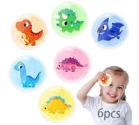 Kids Ice Packs for Boo Boos, 6 Pcs, FSA HSA Eligible, Baby Small Gel Ice Packs for Injuries Reusable, Mini Hot Cold Compress for Body Pain Relief, Toothache, Fever, Gift for Girl Boy Adult (Dinosaur)