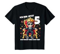 Kids Ich bin jetzt 5 Birthday Child Chef [German Language] T-Shirt