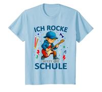 Kids Ich Rocke jetzt die Schule - Guitar Player First Day at School T-Shirt