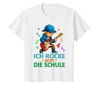 Kids Ich Rocke jetzt die Schule - Guitar Player First Day at School T-Shirt