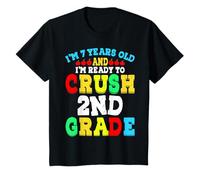 Kids I'm 7 Years Old and I'm Ready to Crush 2nd Grade Student T-Shirt