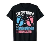 Kids I'm Getting A Baby Brother Baby Sister Sibling T-Shirt