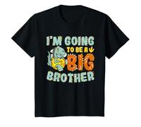 Kids I'm Going to be a Big Brother 2026 Dinosaur T-Shirt