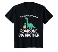Kids I'm Going To Be A Roarsome Big Brother Dinosaur Promoted T-Shirt