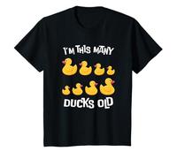 Kids I'm This Many Ducks Old, Duck 8th Birthday 8 Years Old Bday T-Shirt