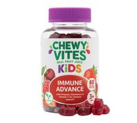 Kids Immune Advance, 60 Gummies (2 Month Supply), Vitamin C Gummies with Propolis Extract and Elderberry, Immune Support Supplement for Kids (Age 3+), Vegetarian, by Chewy Vites