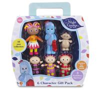 Kids In The Night Garden Figurines Gift Box with carry handle containing 6 Characters, up to 10cm tall, Toddler Girl Toys and Toddler Boy To