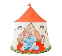 Kids Indoor Tent - Foldable Kids Castle Tent, Mesh Ventilation Frame Structure, Portable Carry Bag | Engaging Pretend Playhouse for Todler Girls Boys Playroom Backyard Nursery Adventure