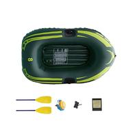 Kids Inflatable Boat for Pool and Lake Built From Sturdy PVC Featuring Two Air Chambers and Paddles Included Tiny Inflatable Dinghy