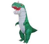 Kids Inflatable Dinosaur Costume Blow up T-rex Costume Funny Dino Halloween Party Cosplay Fancy Dress Outfit