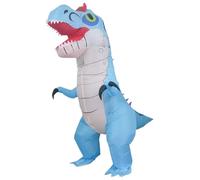 Kids Inflatable Dinosaur Costume Blow up T-rex Costume Funny Dino Halloween Party Cosplay Fancy Dress Outfit