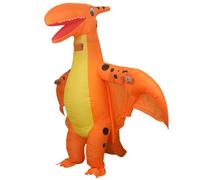 Kids Inflatable Dinosaur Costume Blow up T-rex Costume Funny Dino Halloween Party Cosplay Fancy Dress Outfit