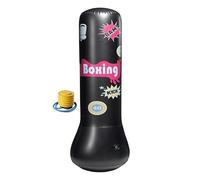 Kids Inflatable Punching Bag, Kids Boxing Sandbag, Anti Tip Bag, Soft Bounce Back with Durable Base for Training, Fitness, Indoors, Gym, Home, 25.59x47.24 Inches