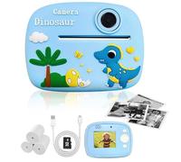 Kids Instant Digital Cameras for Boys and Girls, 1080P Video Digital Kids Camera That Print Photos with 32G Card,Portable Toddlers Camera Christmas Birthday Gifts Toys for Age 3-16 Years Old