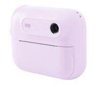 Kids Instant Print Camera, 48MP 1080P HD Digital Camera with 6X Zoom, Travel Photo Printer for Christmas Birthday, Includes 3 Rolls Paper, Built in Games MP3 (Purple)