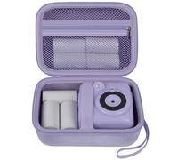 Kids Instant Print Camera Case for HiMont/for Hangrui/for ESOXOFFORE/for VTech KidiZoom PrintCam/for Gofunly/for Dylanto/for Hangrui/for GREENKINDER Digital Video Toddler Cameras - Box Only (Purple)