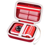 Kids Instant Print Camera Case for HiMont/for Hangrui/for ESOXOFFORE/for VTech KidiZoom PrintCam/for Gofunly/for Dylanto/for Hangrui/for GREENKINDER Digital Video Toddler Cameras - Box Only (Red)