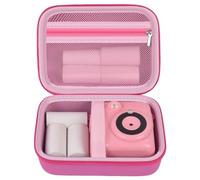 Kids Instant Print Camera Case for HiMont/for Hangrui/for ESOXOFFORE/for VTech KidiZoom PrintCam/for Gofunly/for Dylanto/for Hangrui/for GREENKINDER Digital Video Toddler Cameras - Box Only (Pink)