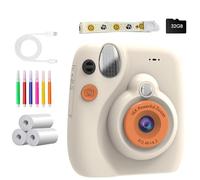 Kids Instantly Camera 1080P Video 32GBStorage Durability Design Child Safe Digital Camera Instantly Print Function Kids Print