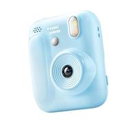 Kids Instantly Camera with 4Roll Paper Color Thermal Printing Builts in Effects Portable Design for Beginners Color Photo Printer for Kids