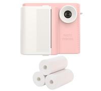 Kids Instants Print Camera Set With 3 Paper Rolls Portable High Resolution Images Thermals Printing Portable Photo Printer
