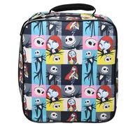 Kids Insulated Lunch Bag with Handle - Nightmare Before Christmas All Over Print North South Rectangle Lunch Bag Design - Reusable Soft Cooler Lunch Box for Boys & Girls, School, Daycare & Travel