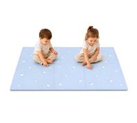 Kids Interlocking Foam Play Mat - Large Foam Tiles, 1.5cm Thick EVA Foam Floor Mats for Children, Non-Toxic Puzzle Foam Mats for Indoor & Outdoor Use (Flower Design, 10 TILES (40 Square Feet))