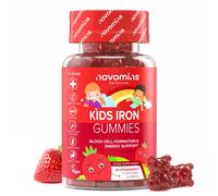Kids Iron Gummies - Iron Supplements with Vitamin C - Energy & Immune System - Iron Gummies for Kids - Alternative to Iron Tablets