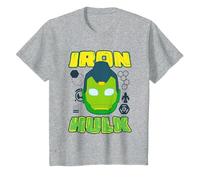 Kids Iron Man and His Awesome Friends Iron Hulk T-Shirt