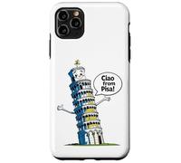 Kids Italy Leaning Tower Pisa "Ciao from Pisa" Girl or Boy Case for iPhone 11 Pro Max