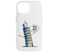 Kids Italy Leaning Tower Pisa "Ciao from Pisa" Girl or Boy Case for iPhone 14