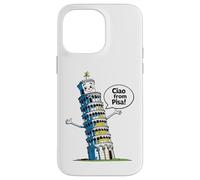 Kids Italy Leaning Tower Pisa "Ciao from Pisa" Girl or Boy Case for iPhone 14 Pro Max