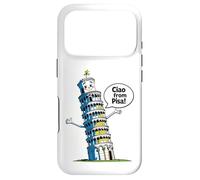 Kids Italy Leaning Tower Pisa "Ciao from Pisa" Girl or Boy Case for iPhone 17 Pro