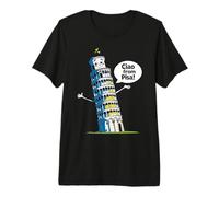 Kids Italy Leaning Tower Pisa Ciao from Pisa Girl or Boy Premium T-Shirt