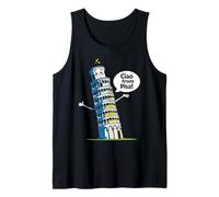 Kids Italy Leaning Tower Pisa "Ciao from Pisa" Girl or Boy Tank Top