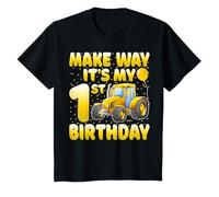 Kids It's My 1st Birthday - Farmer Tractor First Birthday Kids T-Shirt