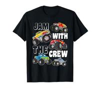 Kids Jam With The Crew, Funny Earthshaker Monster Truck T-Shirt