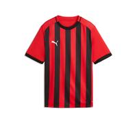 Puma Junior TeamLIGA 26 Striped T Shirt Top Jersey Kids Sports Football 5-16