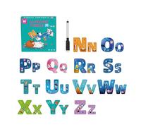Kids Jigsaw Puzzles | Kids Alphabet Puzzles Learning Toy,Preschoolers Education Recognition Game Cartoon Design for Boys Girls Kindergarten Home