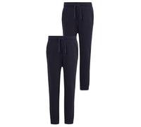 Kids Joggers Boys & Girls - Slim Leg School Jogging Bottoms, Elasticated Waist with Drawstring, Cuffed Ankle - Soft Jersey PE Trousers, Comfortable Sweatpants, Tracksuit Bottoms (Navy 5-6 Yrs)
