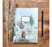 Kids Journal for Emotions & Mindfulness - Fun Daily Prompts, Affirmations & Activities - First Journal for Children to Explore Feelings, Build Confidence & Create Memories - Forest Friends (for boys)