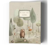 Kids Journal for Emotions & Mindfulness - Fun Daily Prompts, Affirmations & Activities - First Journal for Children to Explore Feelings, Build Confidence & Create Memories - Forest Friends (for girls)