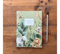 Kids Journal for Emotions & Mindfulness - Fun Daily Prompts, Affirmations & Activities - First Journal for Children to Explore Feelings, Build Confidence & Create Memories - Safari (for girls)