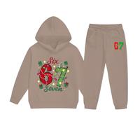 Kids Jumper Baby's First Christmas Plain Red Headband Long Sleeve Hat Christening Outfit Vintage Santa for Boys Sweatshirt Festive Wear