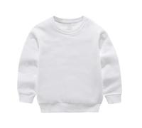Kids' Jumper Classic Crewneck Long Sleeve - Soft Cozy Solid Cotton Tops for Boys, Girls Fall Winter School Wear Sweatshirt 1-13 Years