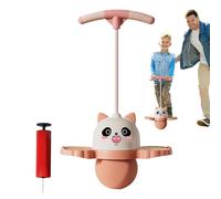 Kids Jumping Ball Toy - Panda Hopping Stick, Balance Bouncing Toy for Playing, Handle Grip Hub, Solid Polymer Frame with High-Traction Finish, Sport Support Hub for Jumping Balancing Bouncing