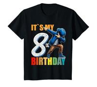 Kids Jungen Dabbing BÄÄM Ich bin 8 - Es ist mein 8th Birthday [German Language] T-Shirt